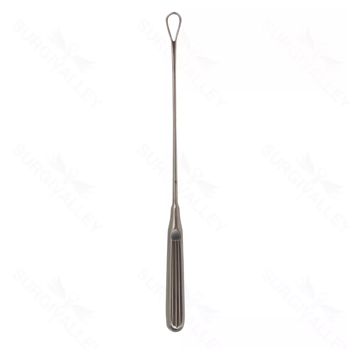 11″ Thomas Uterine Curette – blunt mall #6