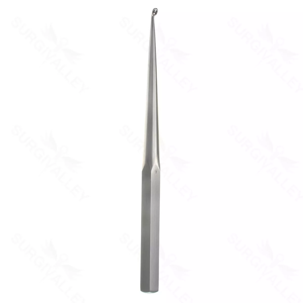 Brun Curette -1 ang hex hndl 9″