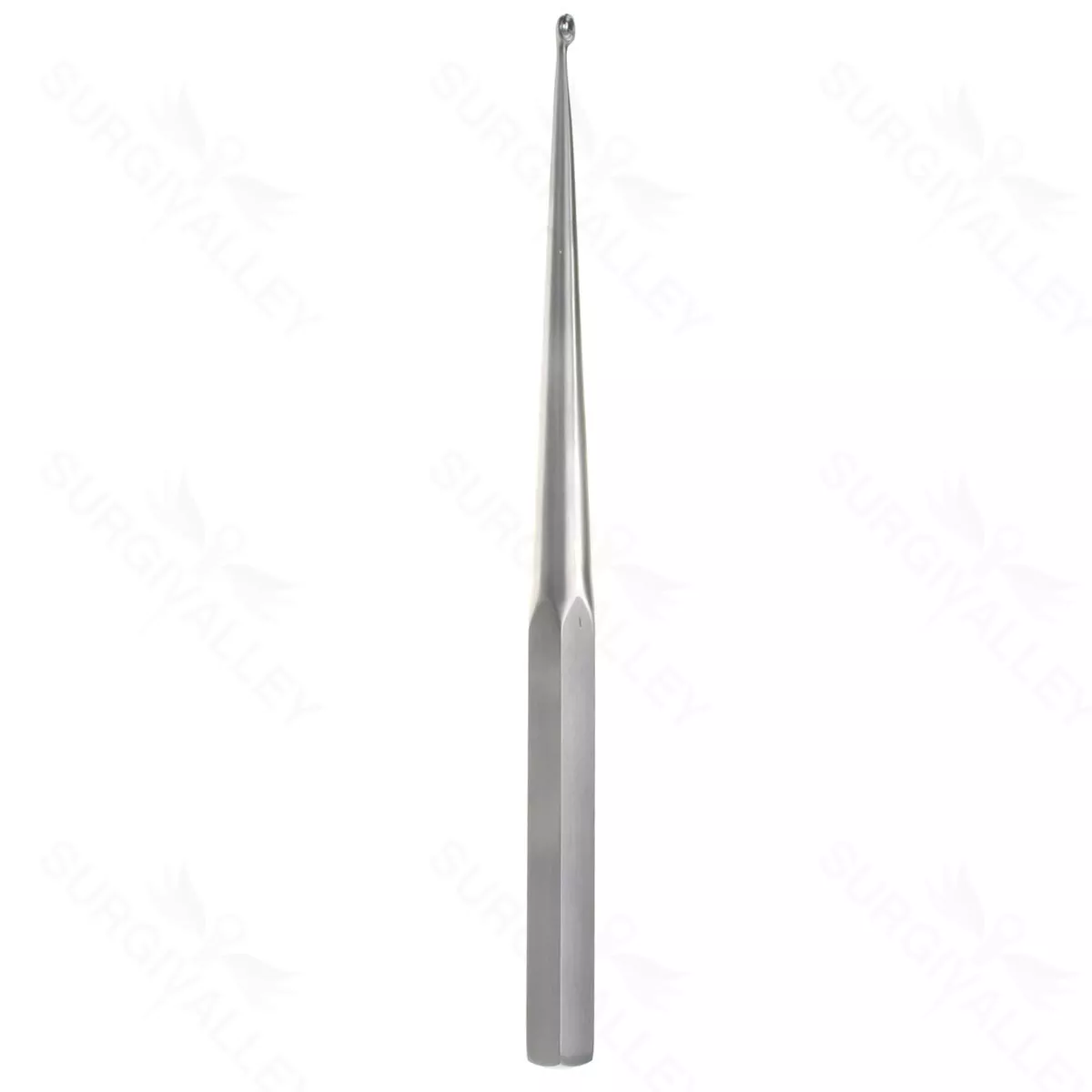 Brun Curette -0 ang hex hndl 9″