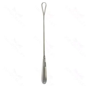 Bumm (Recamier) Placenta Curette – mall blunt 24mm – surgivalley (S01-73-00-24)