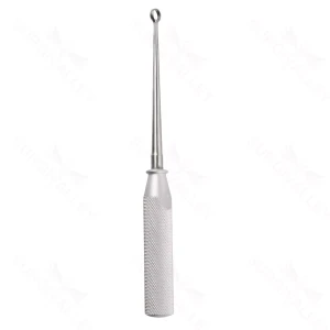 Cone Ring Curette – 9″ straight size 1 8mm – surgivalley (S01-73-00-260)