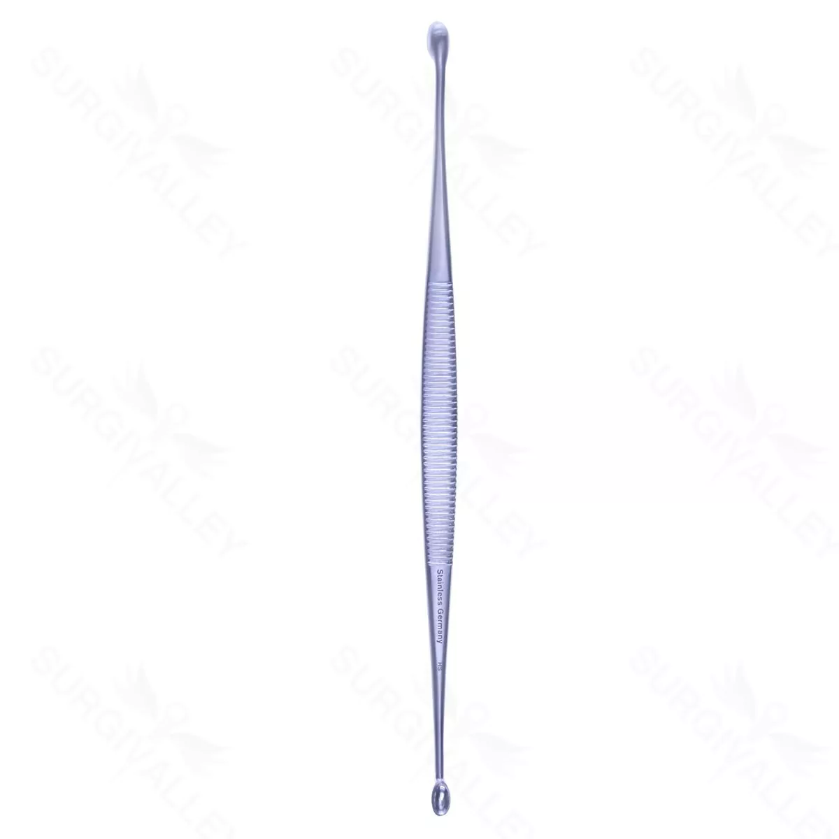 5 1/2″ Jacobson Bone Curette double ended oval