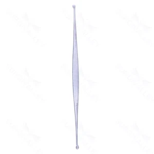5 1/2″ Martini Bone Curette rnd 3x4mm Double-Ended – surgivalley (S01-73-00-408)