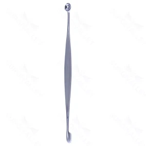 Volkman Curette – oval/round DE 8″ – surgivalley (S01-73-00-413)