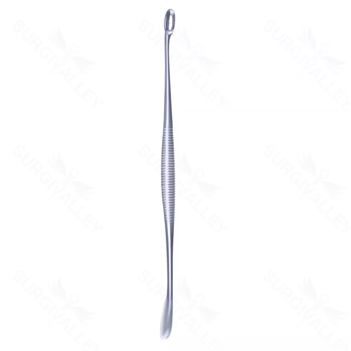 6 3/4′ Volkman Curette two oval cups Double-Ended