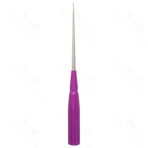 10″ Color Cervical Curette – violet Size 4-0 2.4mm – surgivalley (S01-73-00-471)