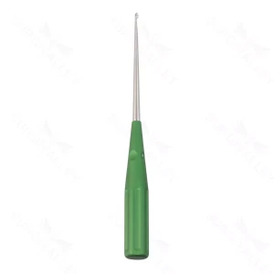 10″ Color Cervical Curette – green Size 0 3.65mm – surgivalley (S01-73-00-474)