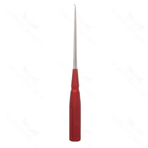 10″ Color Cervical Curette – red Angled Size 6-0 – surgivalley (S01-73-00-481)