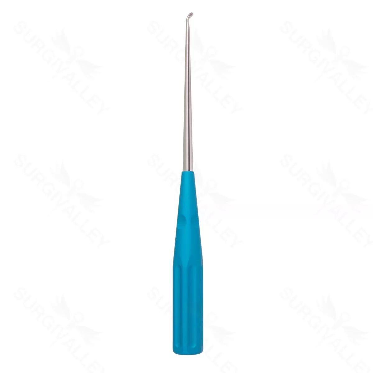 10″ Color Cervical Curette – Turq. Angled Size 3-0