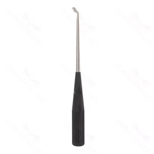 10″ Color Cervical Curette – black Angled Size 4 – surgivalley (S01-73-00-490)