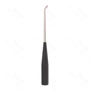 10″ Color Cervical Curette – black Angled Size 6 – surgivalley (S01-73-00-492)