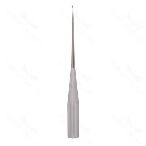 10″ Color Cervical Curette – silver Rev. Angled 5-0 – surgivalley (S01-73-00-494)