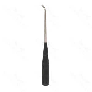 10″ Color Cervical Curette – black Rev. Angled 6 – surgivalley (S01-73-00-504)