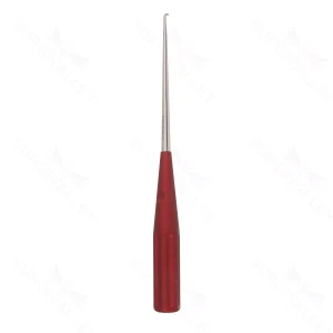 10″ Color Cervical Curette – red Angled 90° Size 6-0 – surgivalley (S01-73-00-505)