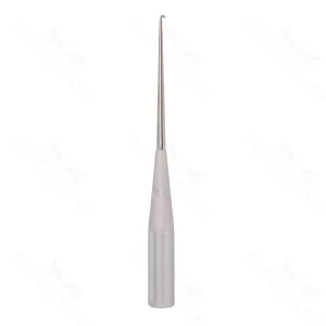 10″ Color Cervical Curette – silver Angled 90° 5-0 – surgivalley (S01-73-00-506)