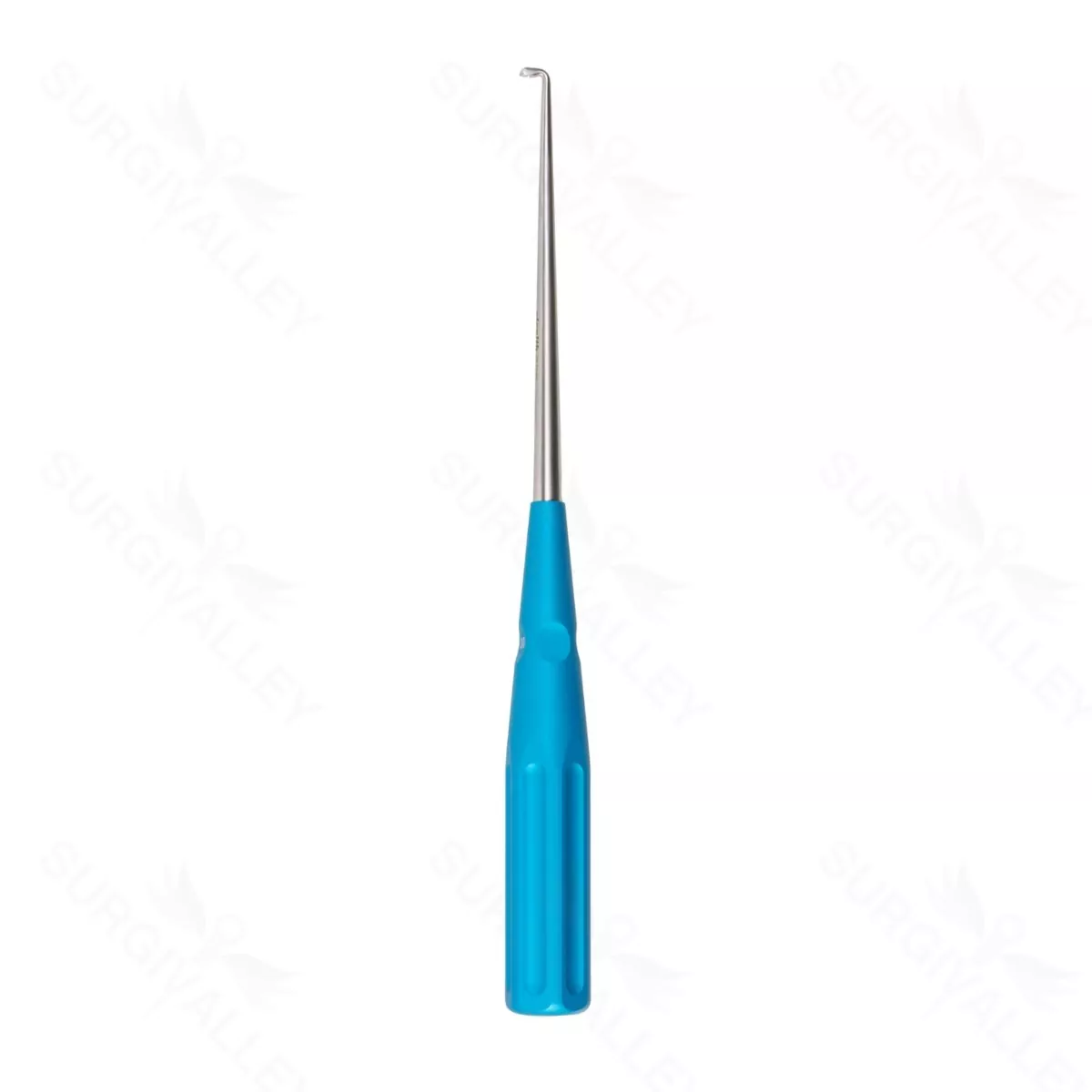 10″ Color Cervical Curette – turq. Angled 90° 3-0