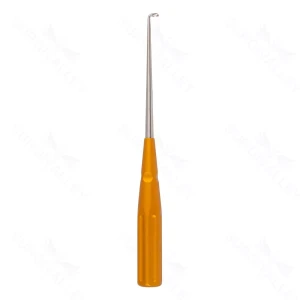 10″ Color Cervical Curette – orange Angled 90° 1 – surgivalley (S01-73-00-511)