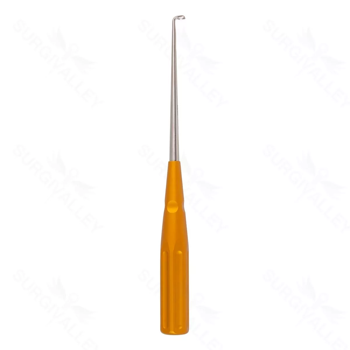 10″ Color Cervical Curette – orange Angled 90° 1