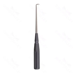 10″ Color Cervical Curette – gray Angled 90° 3 – surgivalley (S01-73-00-513)