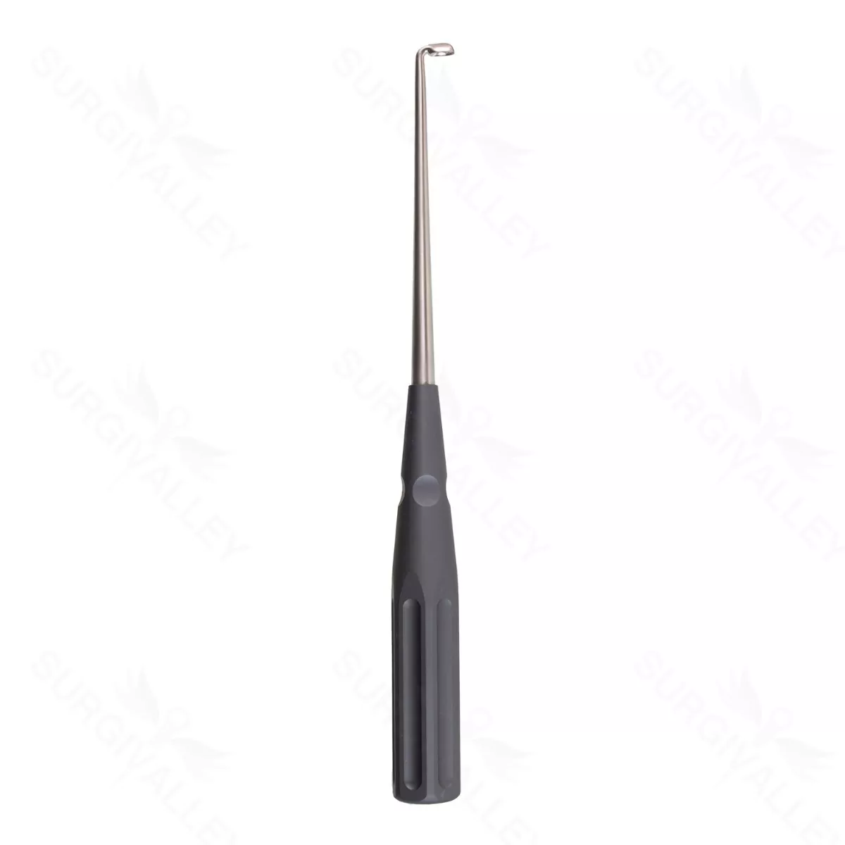 10″ Color Cervical Curette – gray Angled 90° 3