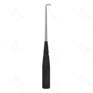 10″ Color Cervical Curette – black Angled 90° 4 – surgivalley (S01-73-00-514)