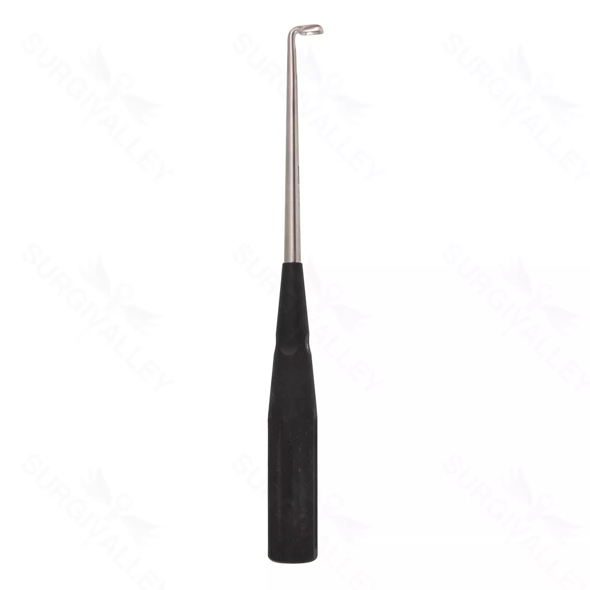 10″ Color Cervical Curette – black Angled 90° 4