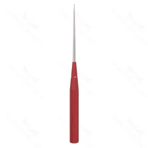 13 3/4″ Color Lumbar Curette – Red 6-0 straight – surgivalley (S01-73-00-517)