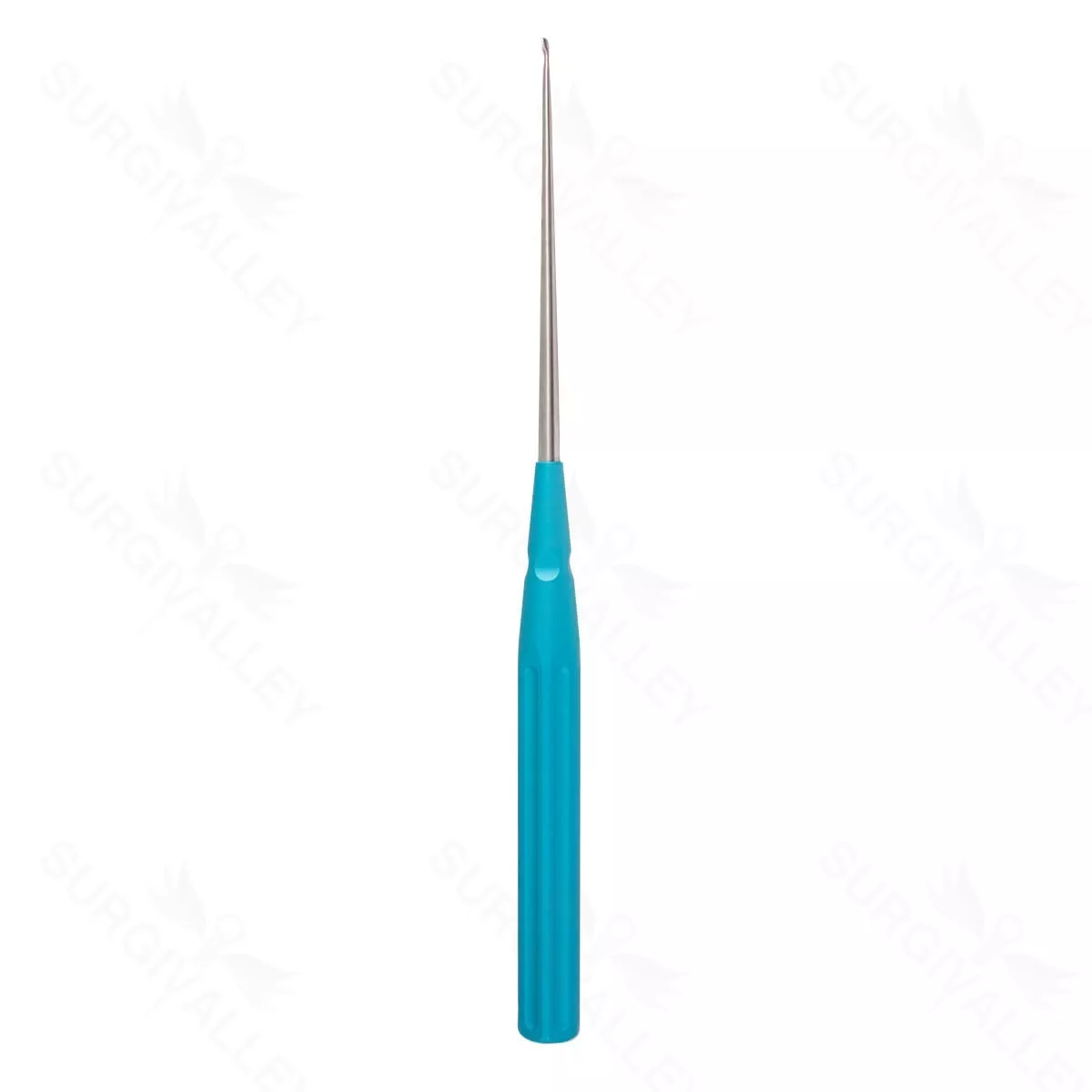 13 3/4″ Color Lumbar Curette – turquoise 3-0 straight