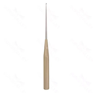 Color Lumbar Curette Straight – 2-0 Gold – surgivalley (S01-73-00-521)