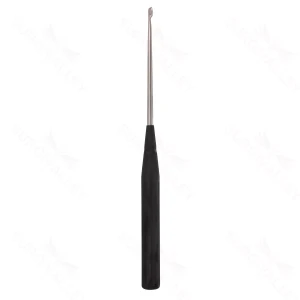 Color Lumbar Curette Straight – 5 black – surgivalley (S01-73-00-527)