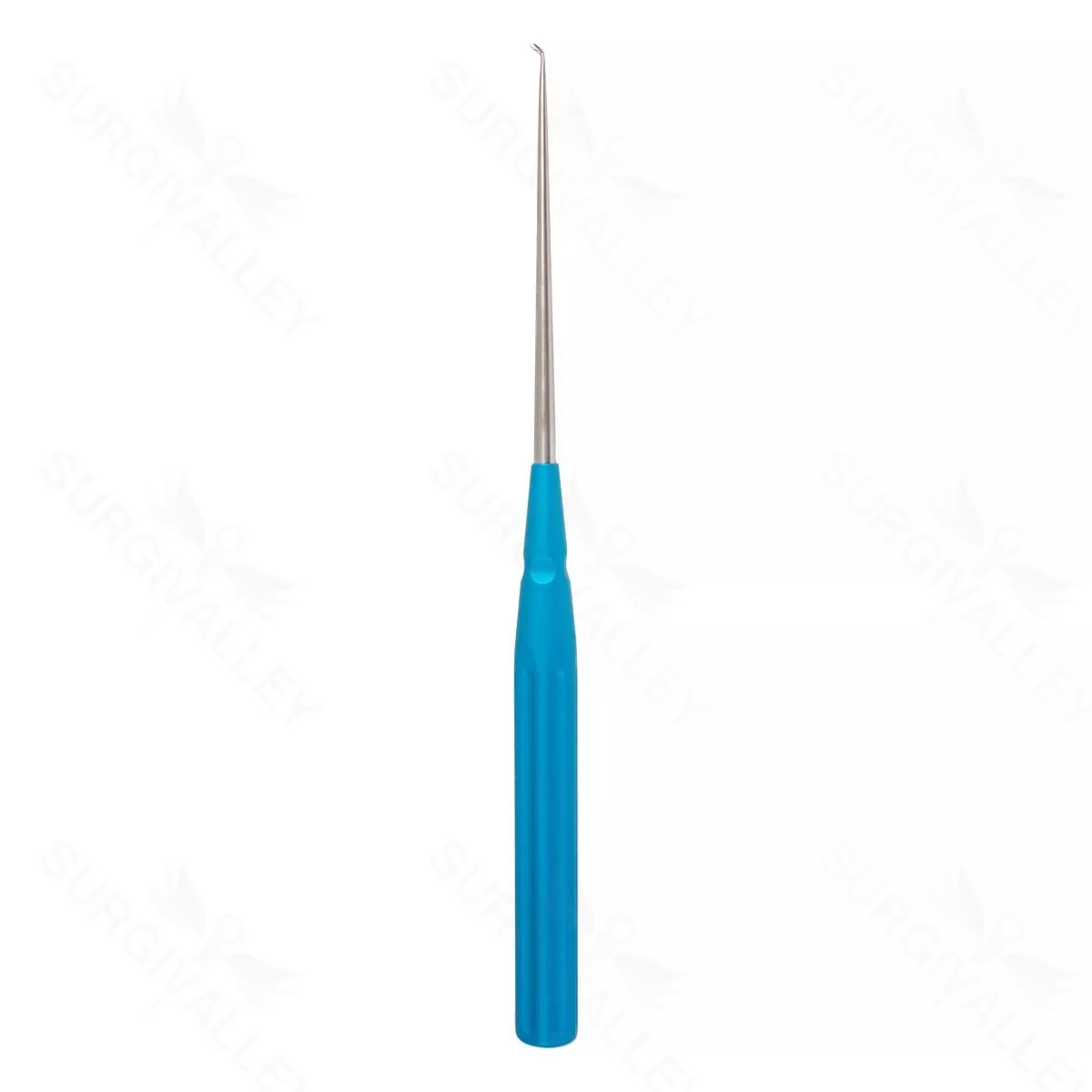 Color Lumbar Curette Angled – 3-0 Turquoise