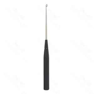 Color Lumbar Curette Angled -4 black – surgivalley (S01-73-00-538)