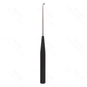 Color Lumbar Curette Angled -5 black – surgivalley (S01-73-00-539)