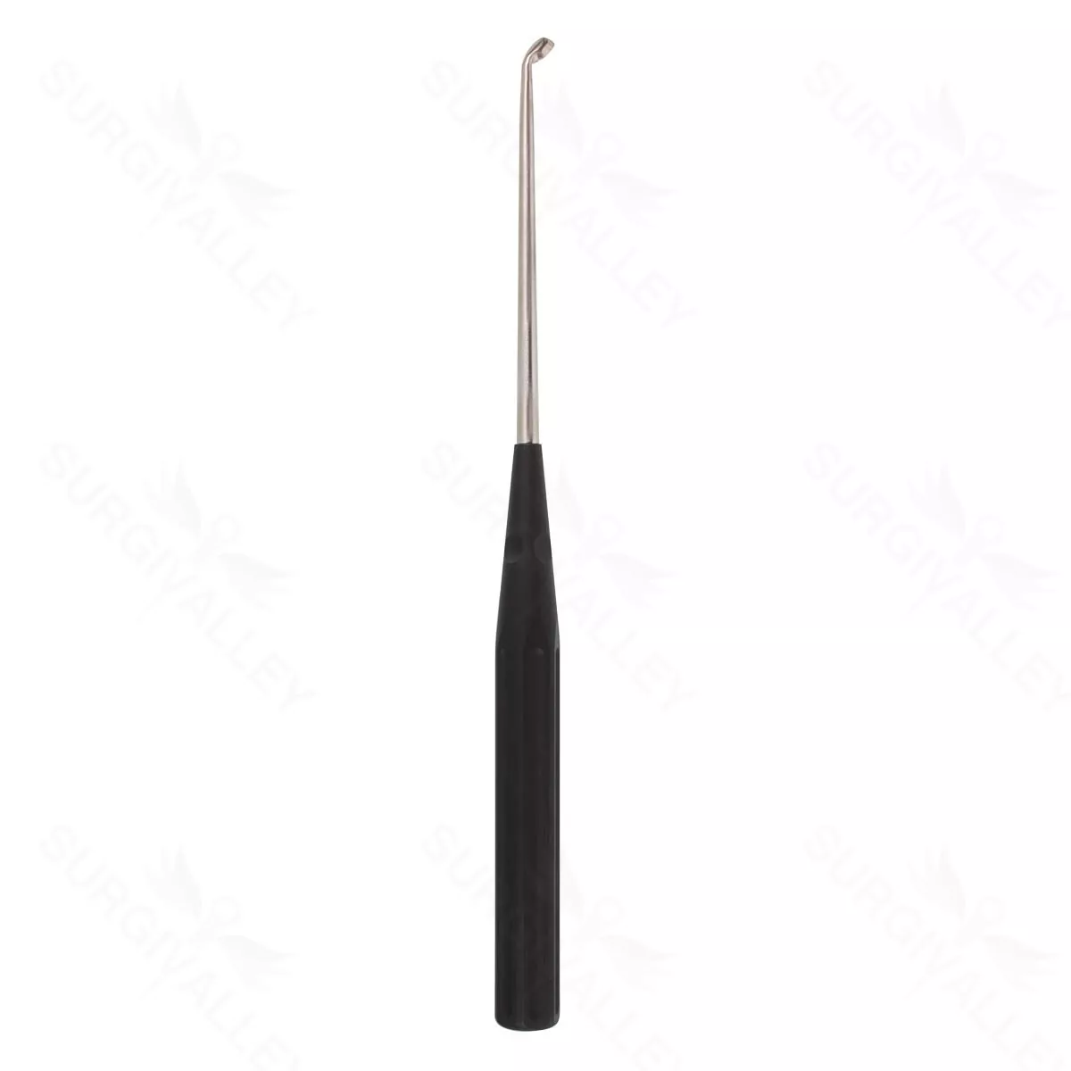Color Lumbar Curette Angled -5 black