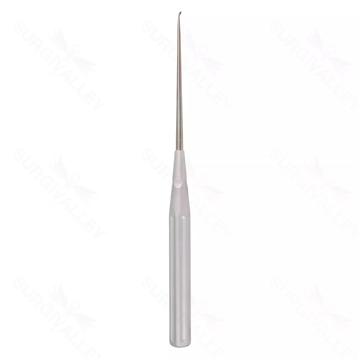 Color Lumbar Curette Rev. Angled – 5-0 silver