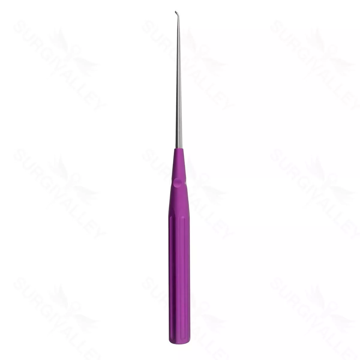 Color Lumbar Curette Rev. Angled – 4-0 violet