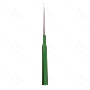 Color Lumbar Curette Rev. Angled -0 Green – surgivalley (S01-73-00-546)