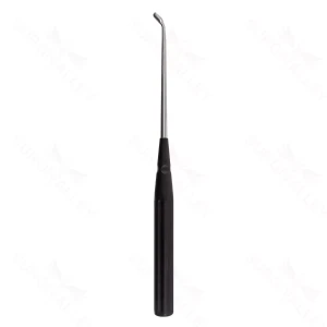 Color Lumbar Curette Rev. Angled -6 black – surgivalley (S01-73-00-552)
