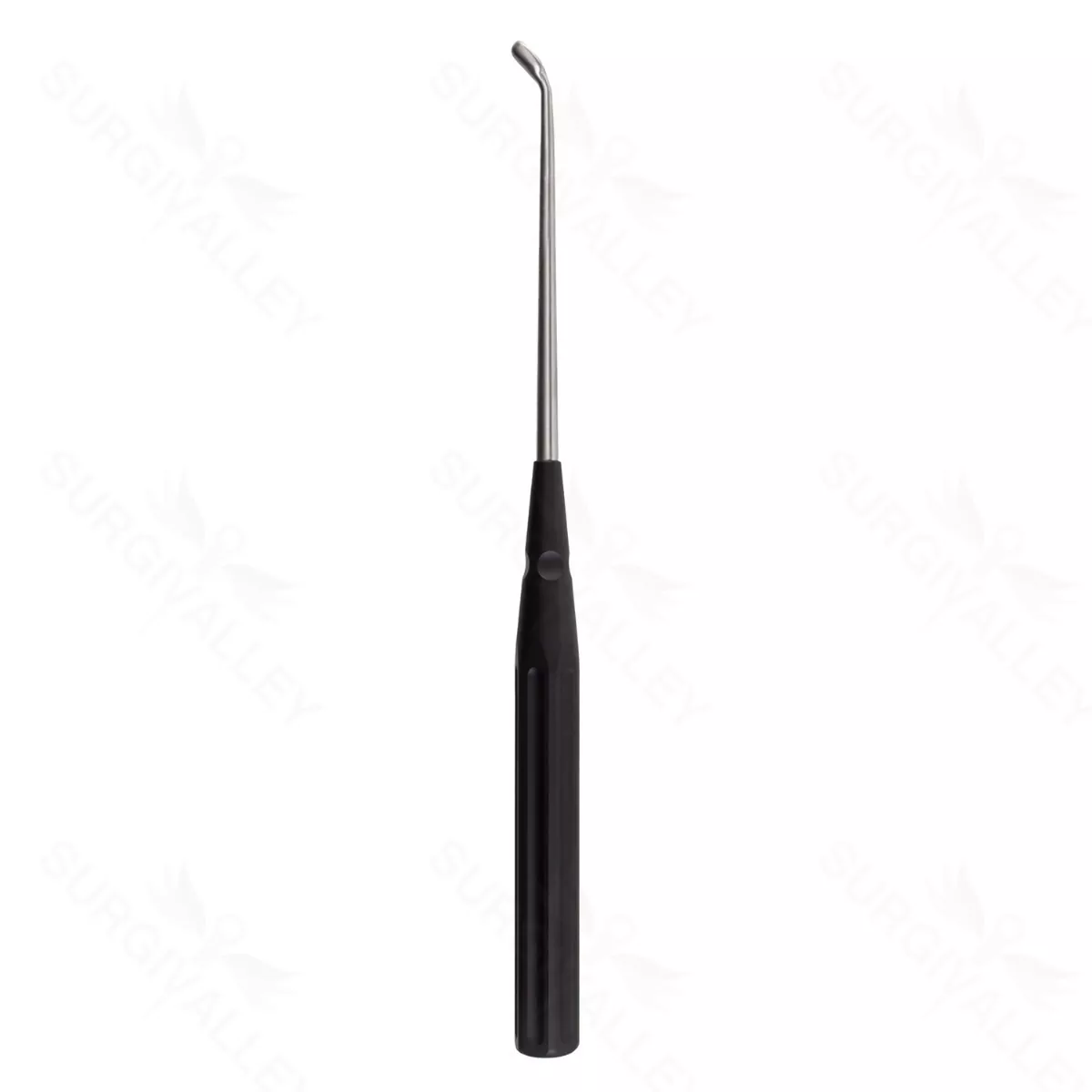 Color Lumbar Curette Rev. Angled -6 black