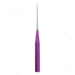 Color Lumbar Curette Angled 90° – 4-0 Violet – surgivalley (S01-73-00-555)