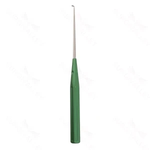 Color Lumbar Curette Angled 90° -0 Green – surgivalley (S01-73-00-558)