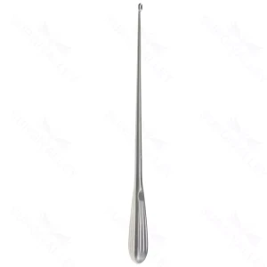 Thoraco-Lumbar IVD Curette – #4 straight 12″ – surgivalley (S01-73-00-597)