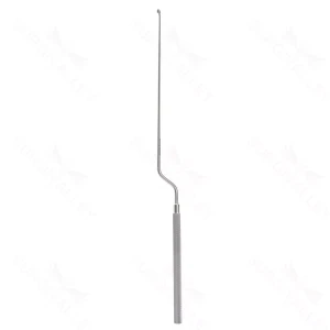 9 1/2″ Micro Curette – 3mm cup straight shaft – surgivalley (S01-73-00-628)