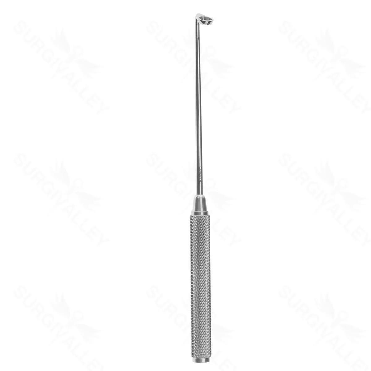 7″ Coakley Antrum Curette acute ang lg #3