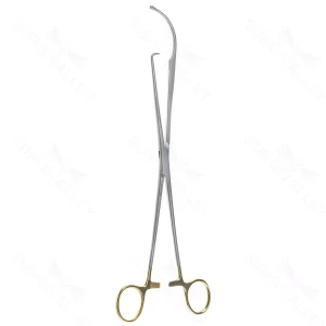 11 1/2″ Hulka Tenaculum Forceps – sing tooth & probe tip – surgivalley (S01-75-00-48)