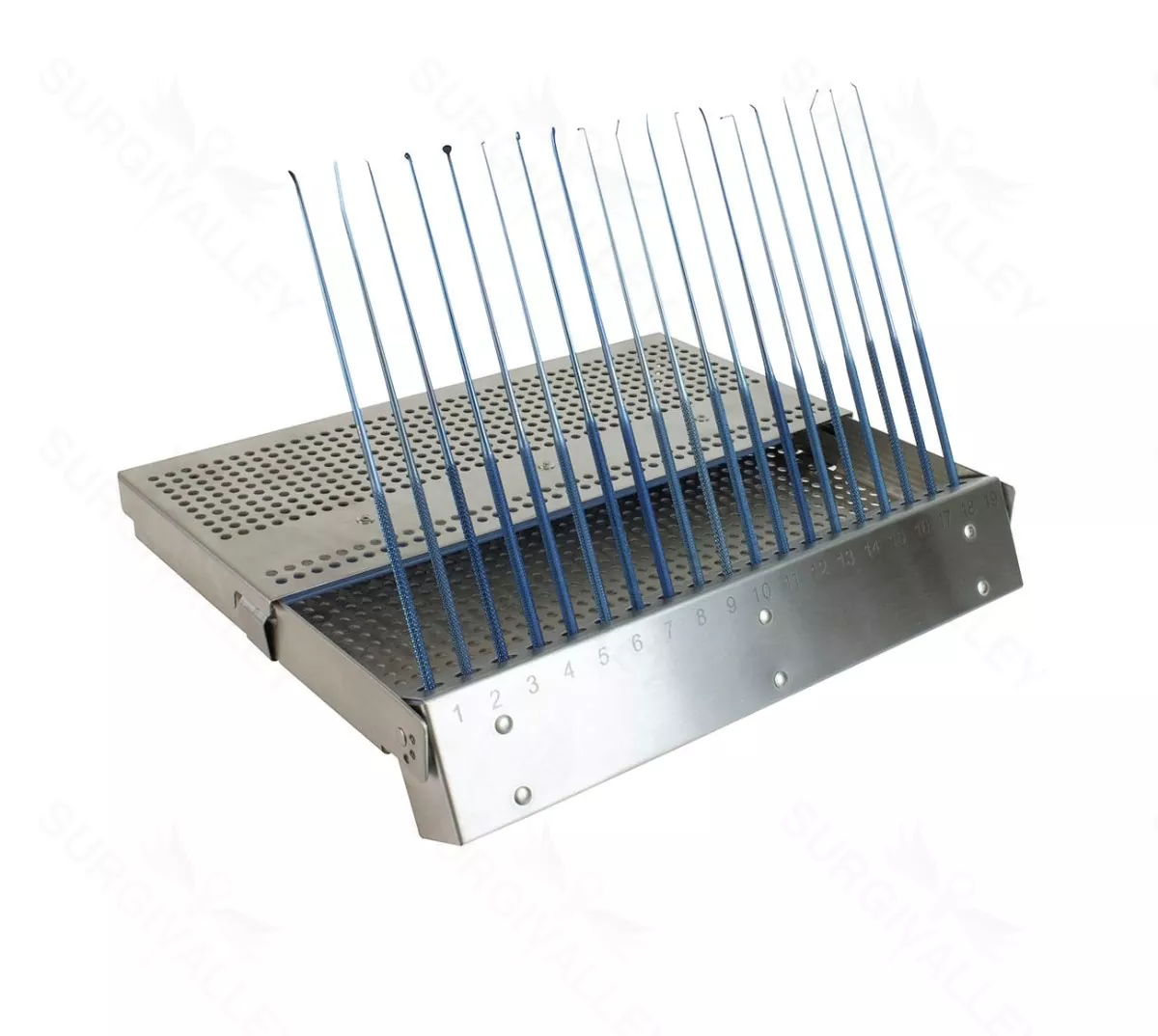 Micro Dissector Set titanium Rhoton