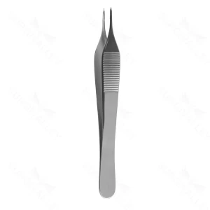 4 1/2″ MIcro Grasping Forceps plat 1×1 del tth – surgivalley (S01-78-00-1274)