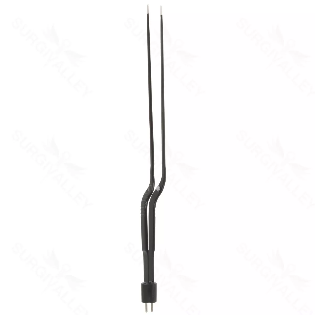 MIS Bipolar Forceps With Stop 9″, straight, 1.2 mm Tip