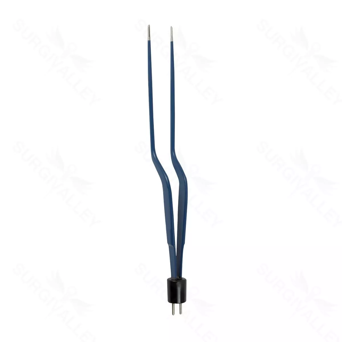 Cushing Bayonet Bipolar Forceps, insltd, 1.5mm tips, 7.5″