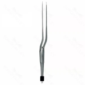 Rhoton-Type Bay Bipol Forceps, Ti insltd, rnd hndl, 10.5″, 1mm – surgivalley (S01-78-00-1425)